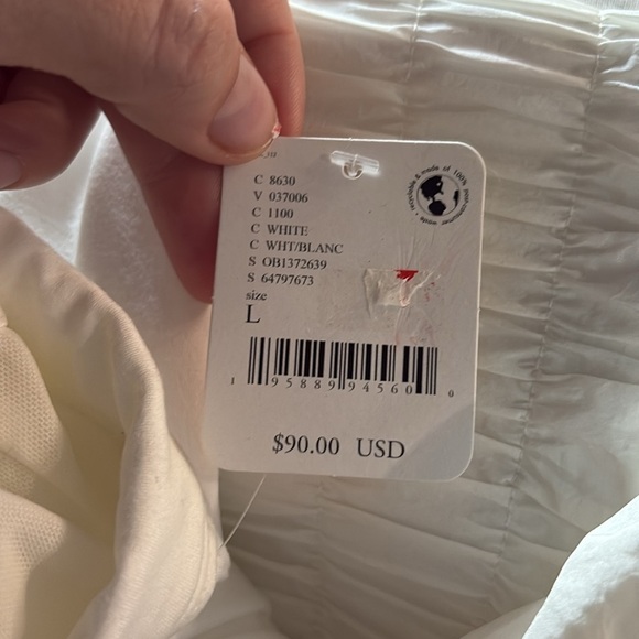 Free People Movement Way Home Skortsie in White. NWT! - Picture 4 of 4